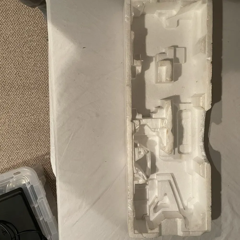 Super NES Super Scope 6 Original Box & Styrofoam (BOX ONLY - NO GUN/GAME)
